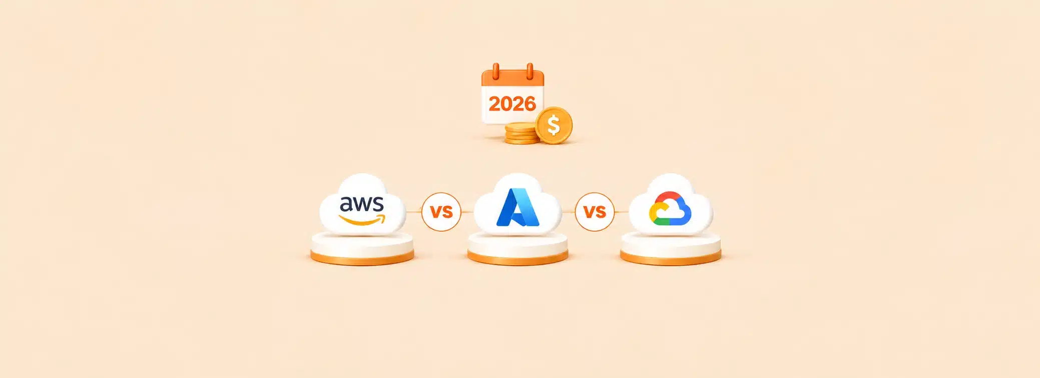 AWS vs Azure vs GCP pricing in 2026: Which cloud is cheapest?