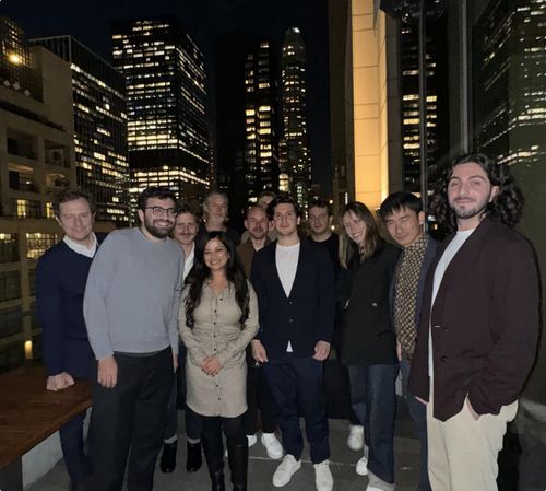 Usage.ai team gathering in Midtown Manhattan