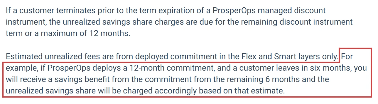 ProsperOps explanation of unrealized fees